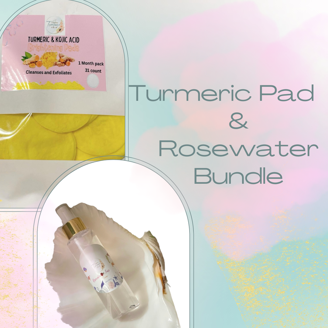 Turmeric Pad & Rosewater Bundle