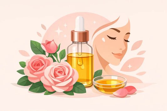 Rose Infused Facial Oil Benefits for Glowing Skin