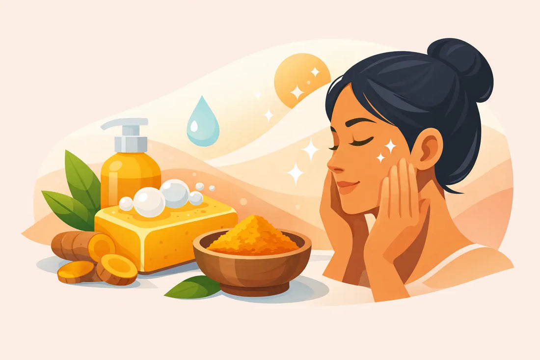 How to Use Turmeric Soap for Brighter Skin