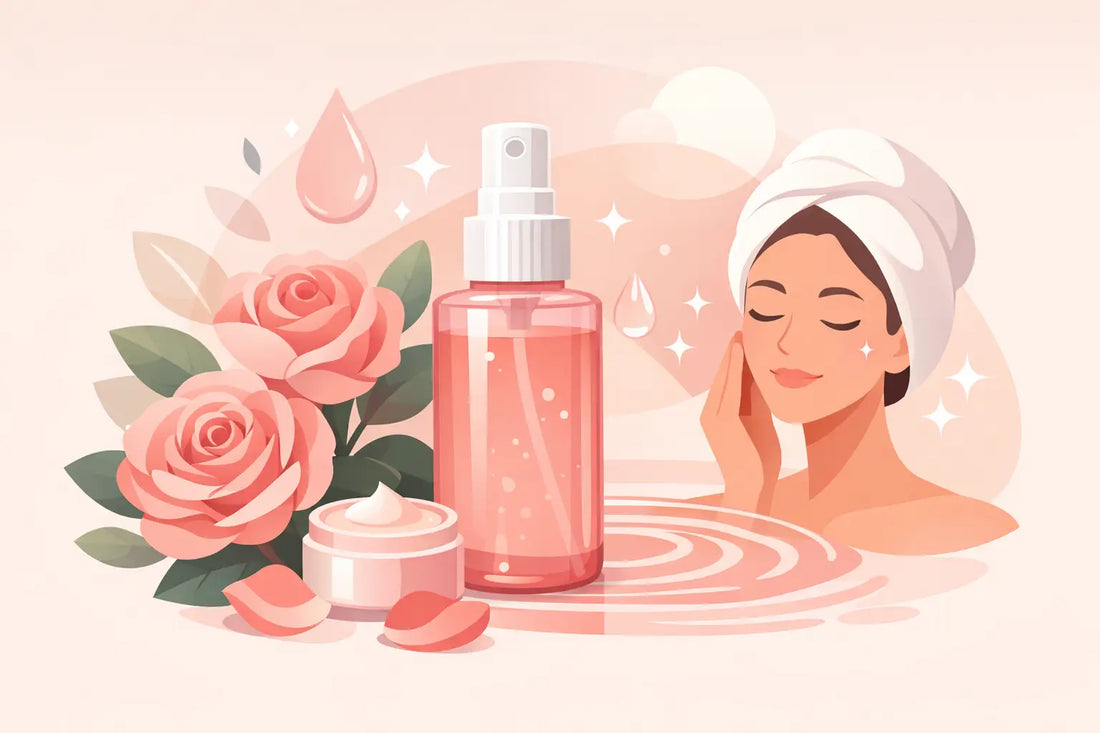 Rosewater Face Toner Benefits for Glowing Skin