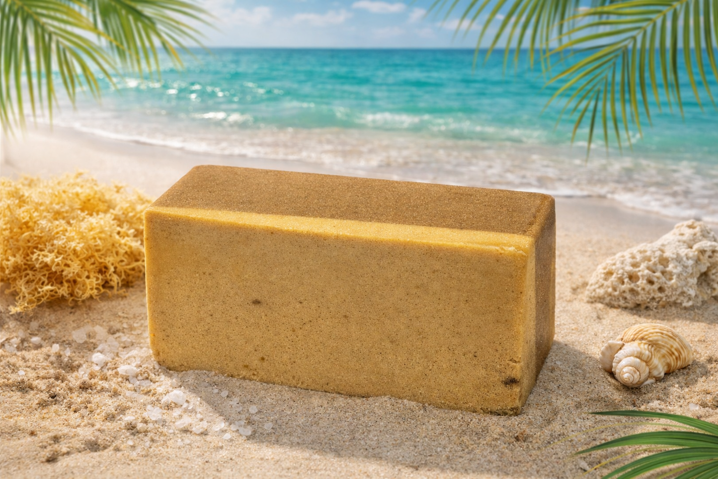 Turmeric & Sea Moss Soap Bundle (3) Soaps