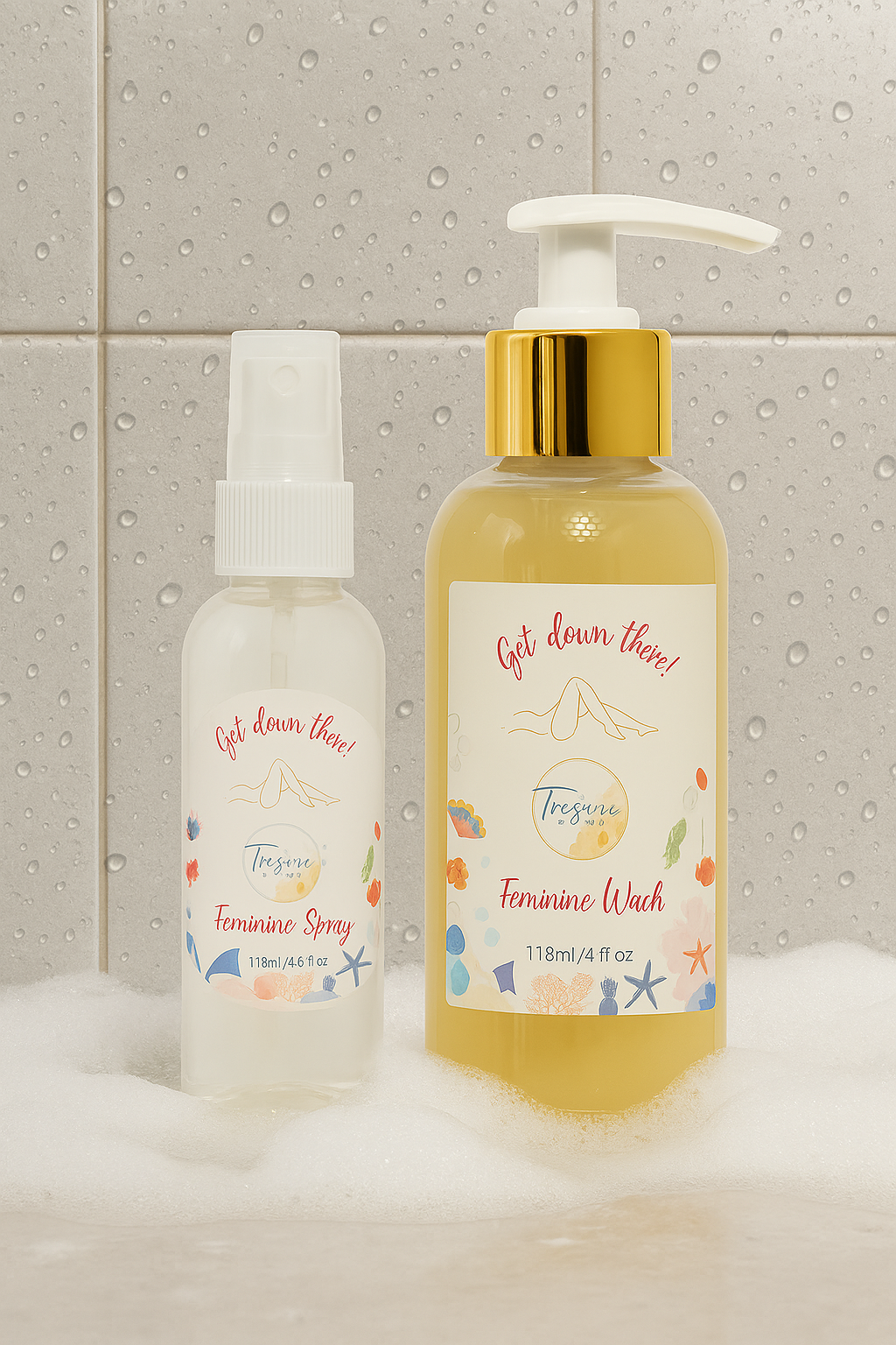 Get Down There Feminine Wash & Spray Bundle