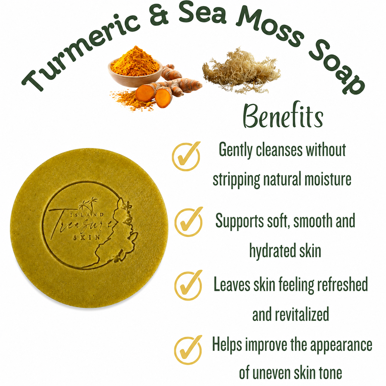 Turmeric & Sea Moss Soap