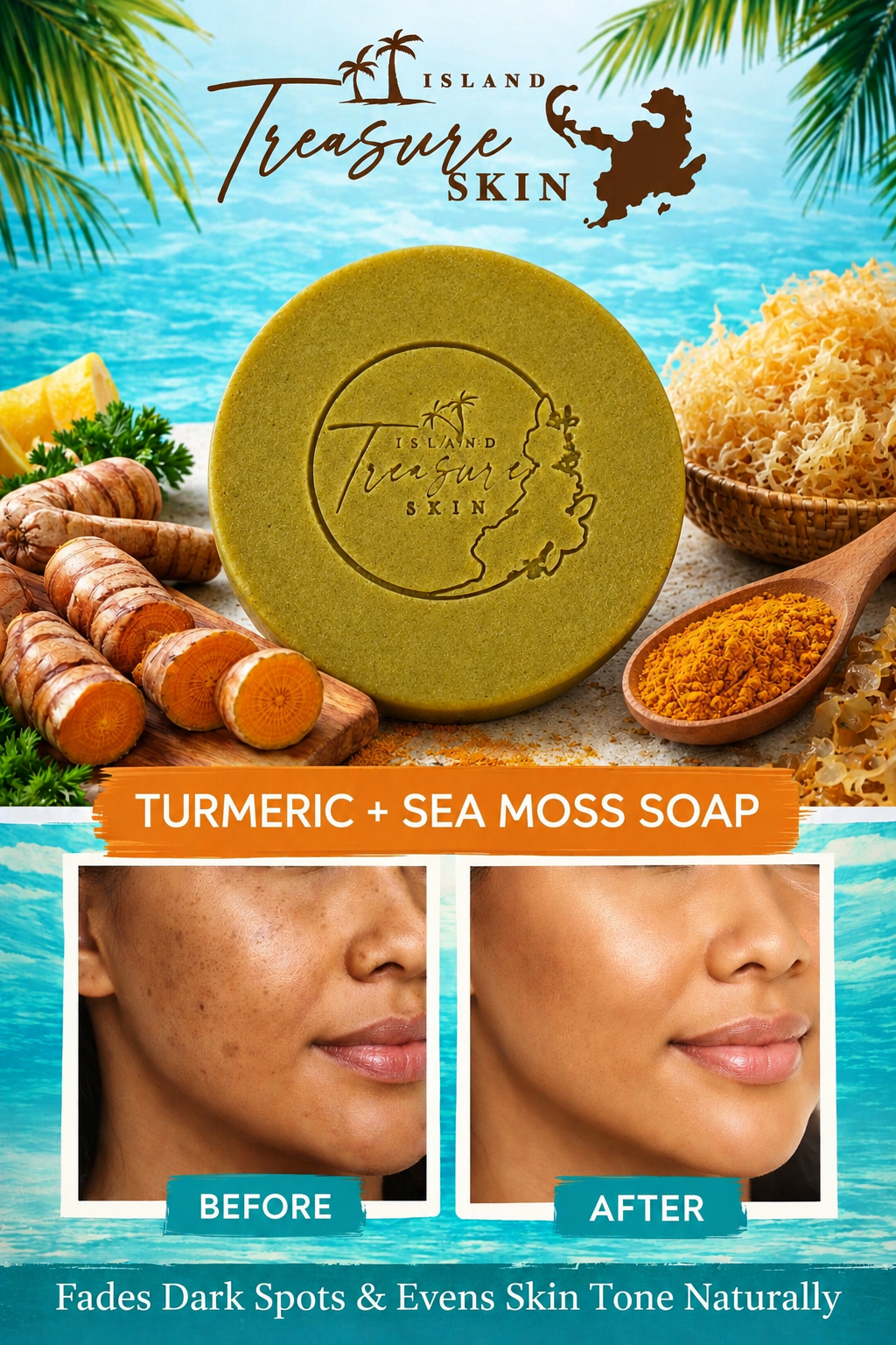 Turmeric & Sea Moss Soap