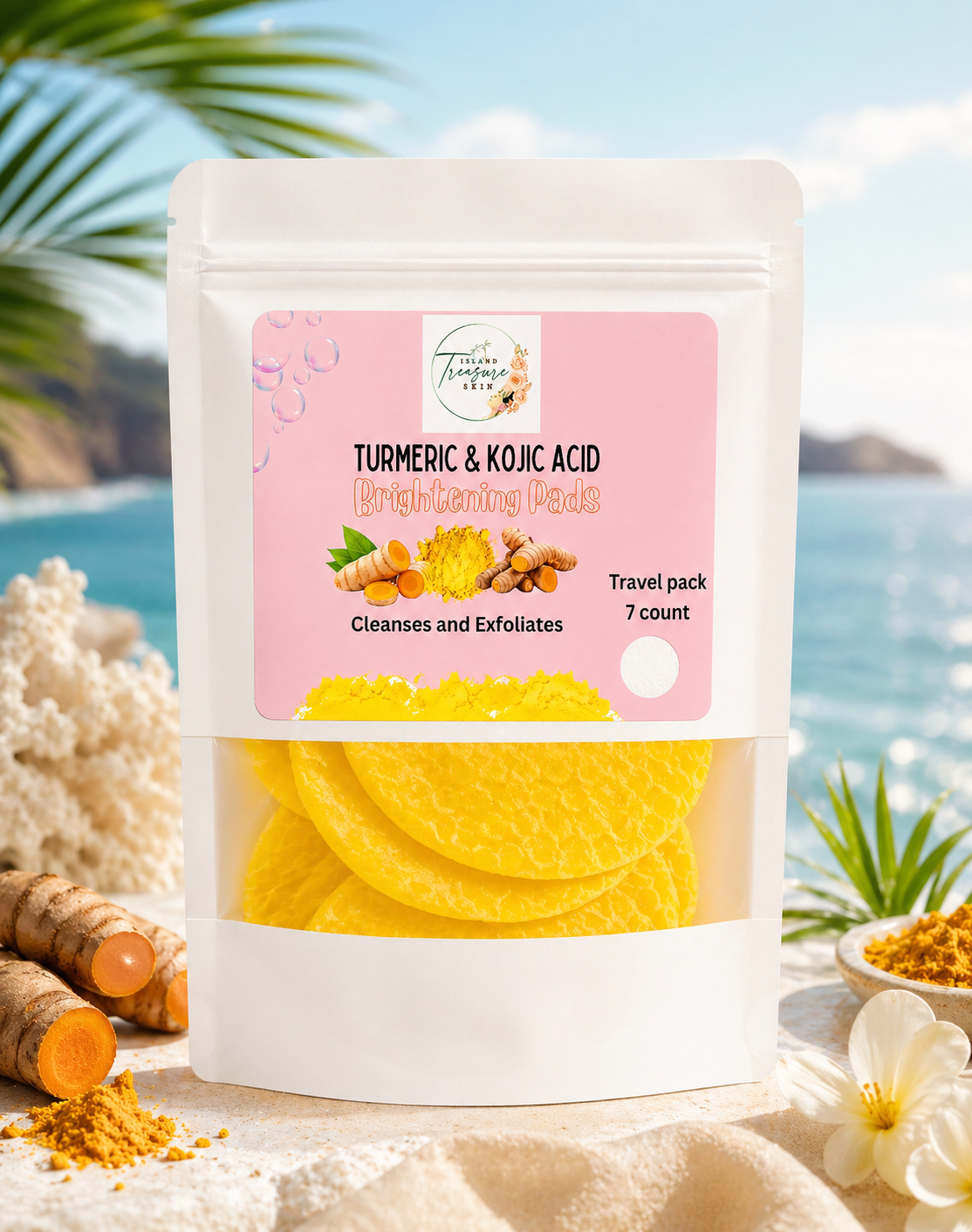 Turmeric & Kojic Acid Brightening Pads