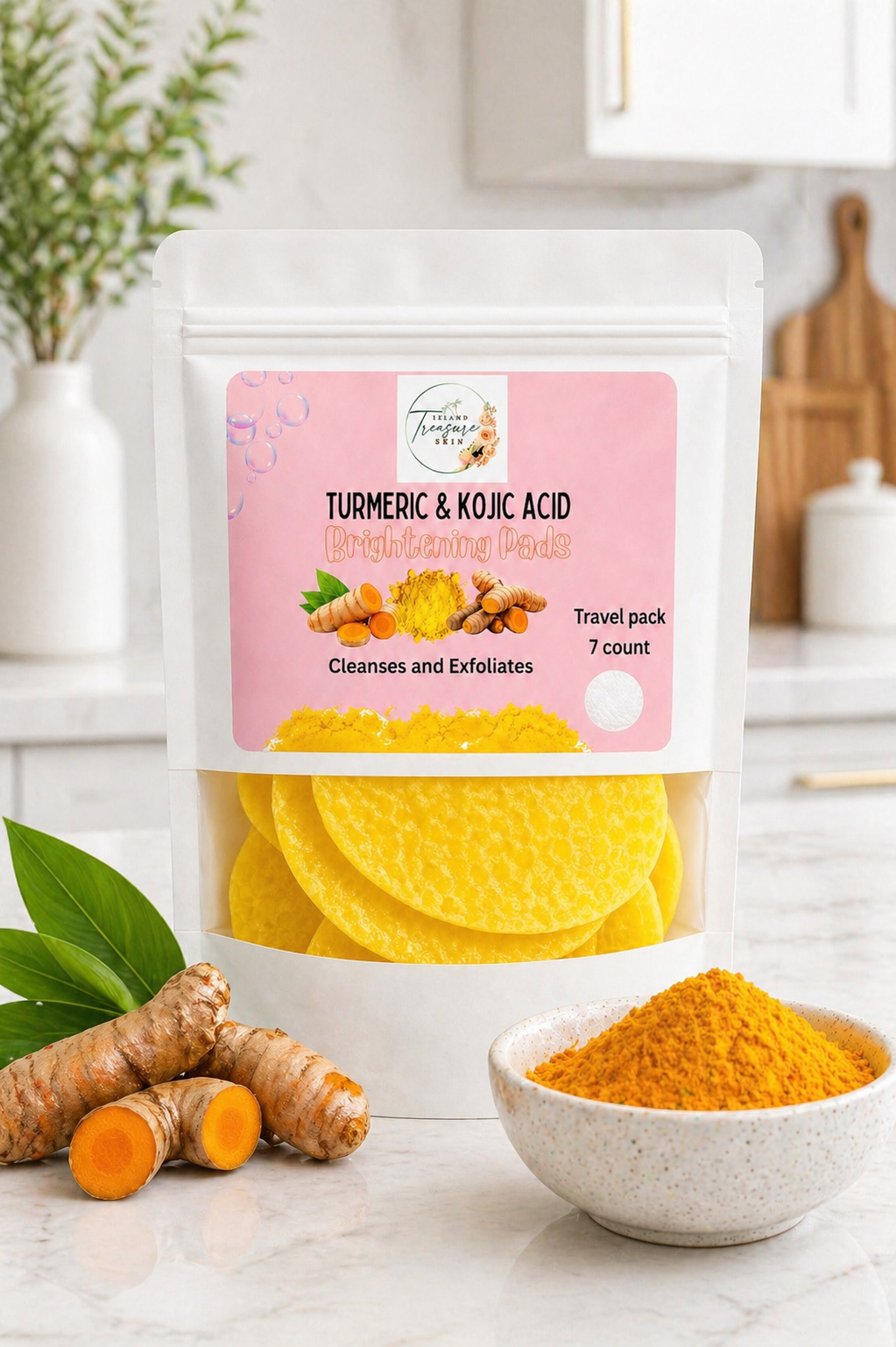 Turmeric & Kojic Acid Brightening Pads