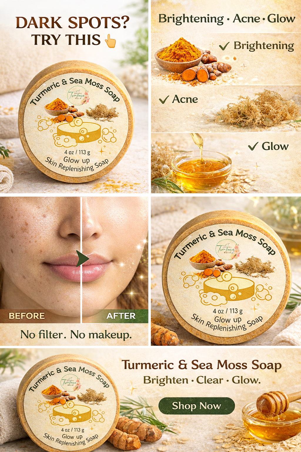 Turmeric & Sea Moss Soap