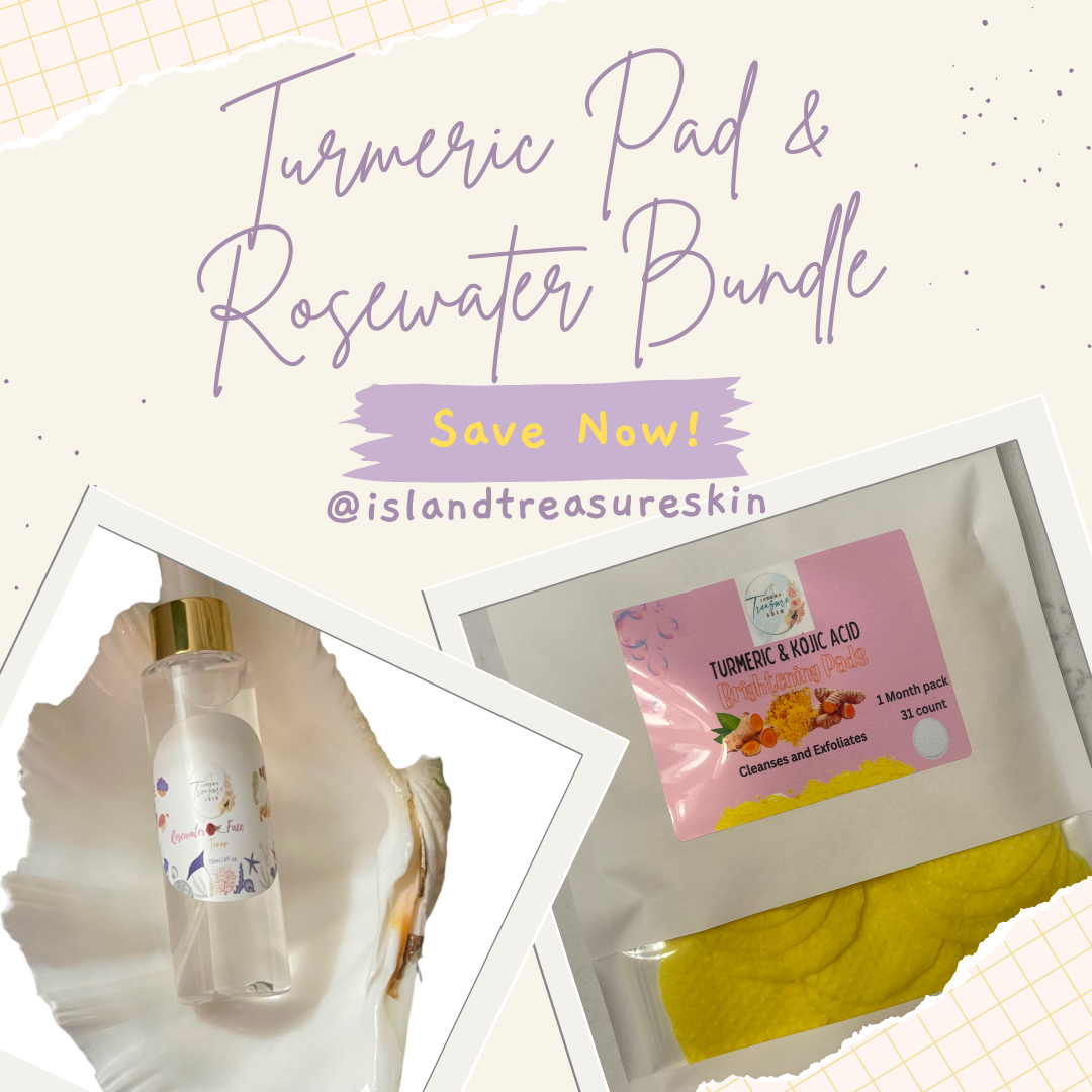 Turmeric Pad & Rosewater Bundle