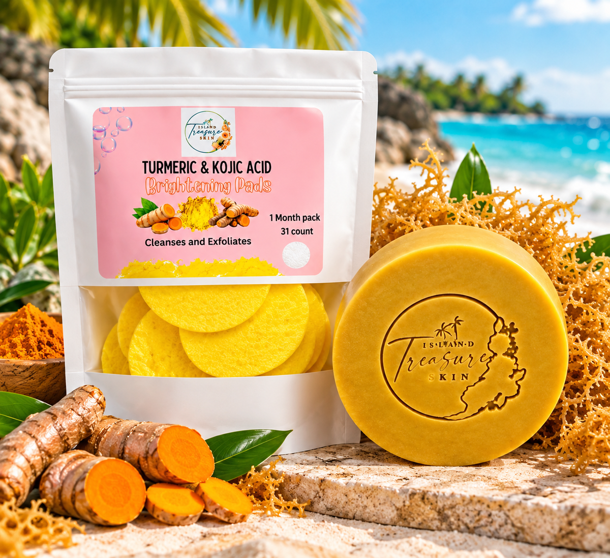 Turmeric Pads & Soap Duo
